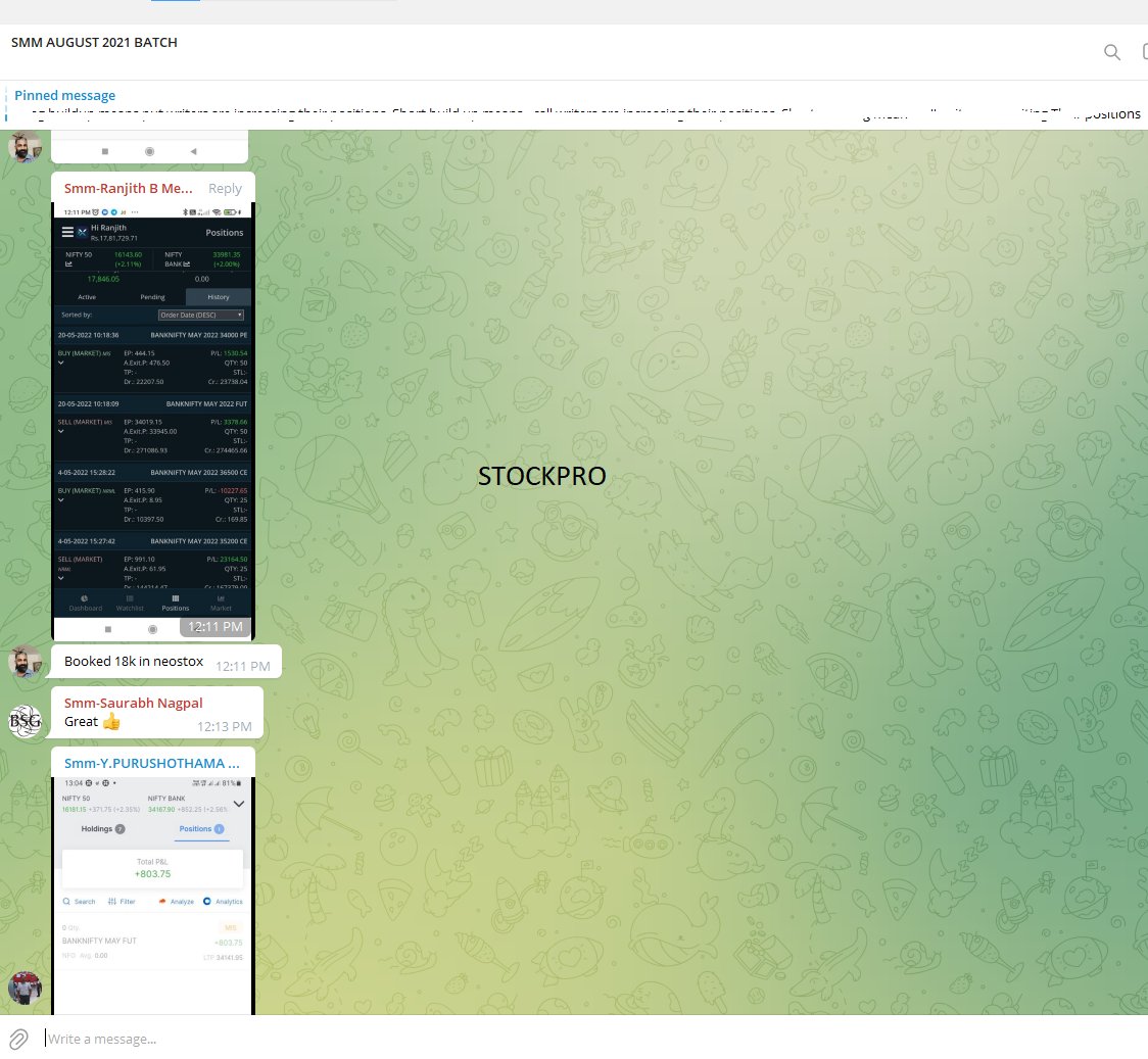 StockPro_Online's tweet photo. Another super profitable session at StockPro https://t.co/UX9kN9mprN