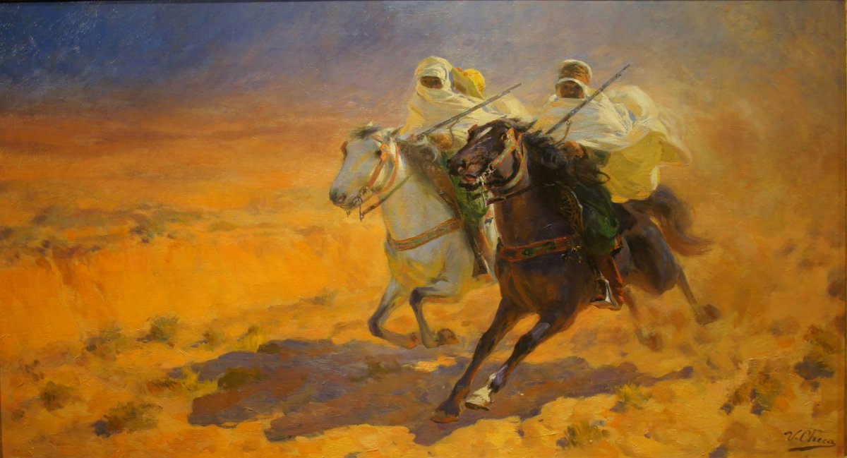 classicartbeau2's tweet photo. Between the Oases, 1911, oil on canvas, by #UlpianoCheca
#oasis #horses #art #classicart #costumbrismo https://t.co/xGDb2jWocb