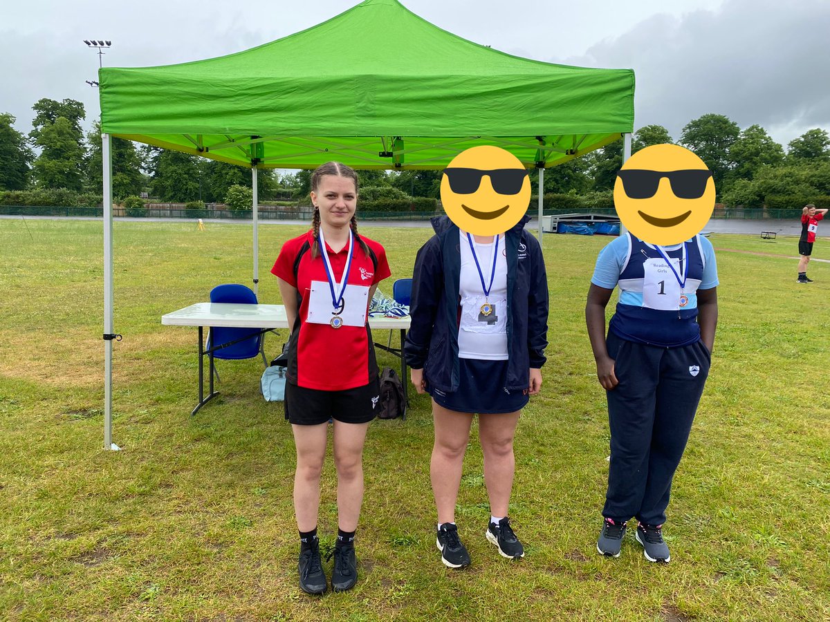 Prospect_PEdept's tweet photo. U. Auciunaite winning silver medal in the Discus. @prospectschool https://t.co/GtumAuv8h2