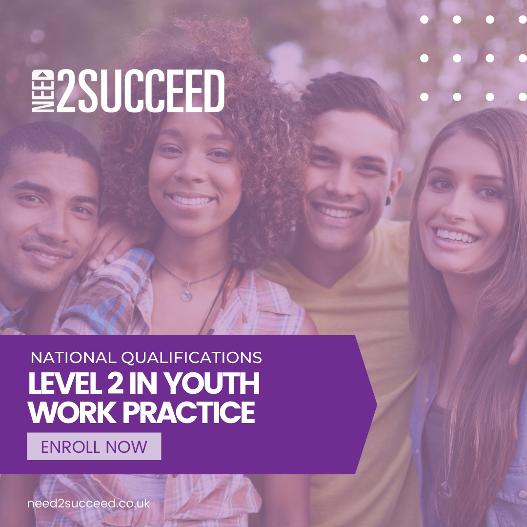 Need2SucceedUK's tweet image. With our accredited Level 2 qualification, you will gain the underpinning knowledge and professional development needed to competently work towards or assist in the role of Assistant Youth Support Worker.

Click here to find out more: need2succeed.co.uk/national-quali…

#need2succeed #i...