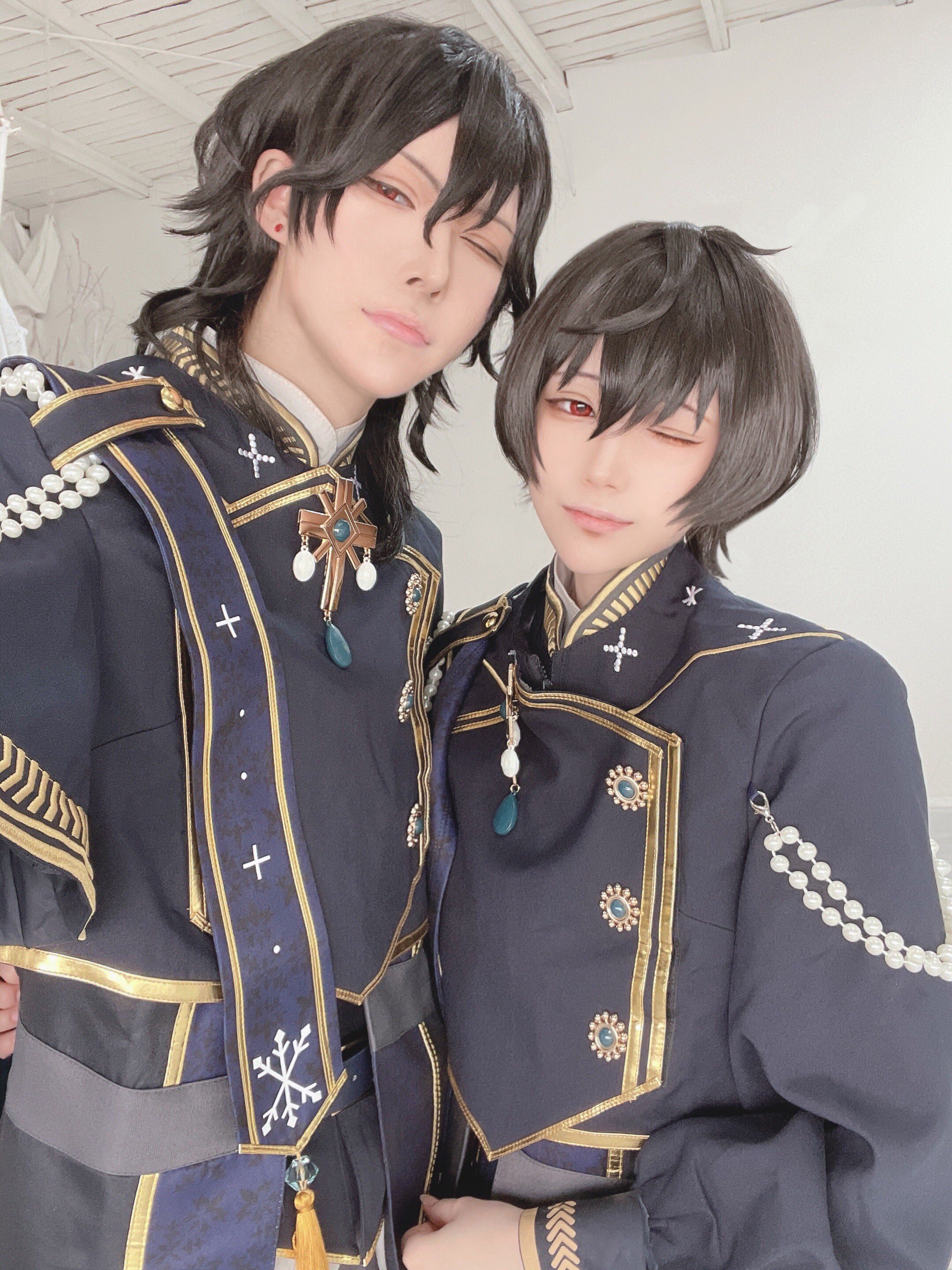 あんスタ 朔間凛月 朔間零 コスプレ ラモール あんさんぶるスターズ! あんスタ SHUFFLE×静寂の黒雪 Noir Neige