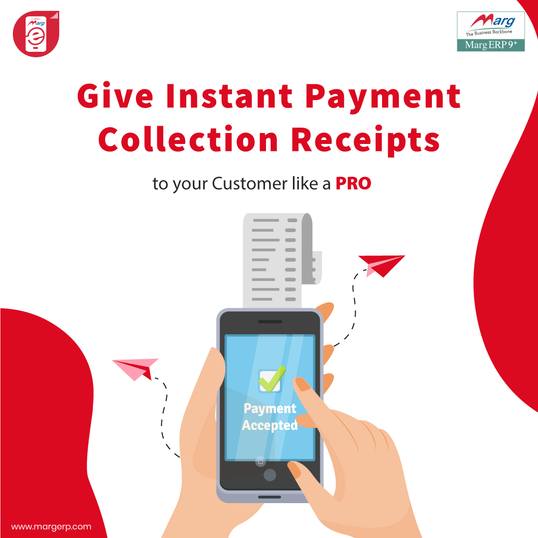 MargPay's tweet photo. 📲 After receiving payments, your salesman can instantly print collection receipt & give it to the Retailer.
👉To book free demo now, give a missed call @ 9555061626
#Marg #MargERP #MargGroup #NewRetailers #FindCustomers #margpay #Order #orderingapp #onlineordering https://t.co/QM5wkEozZl