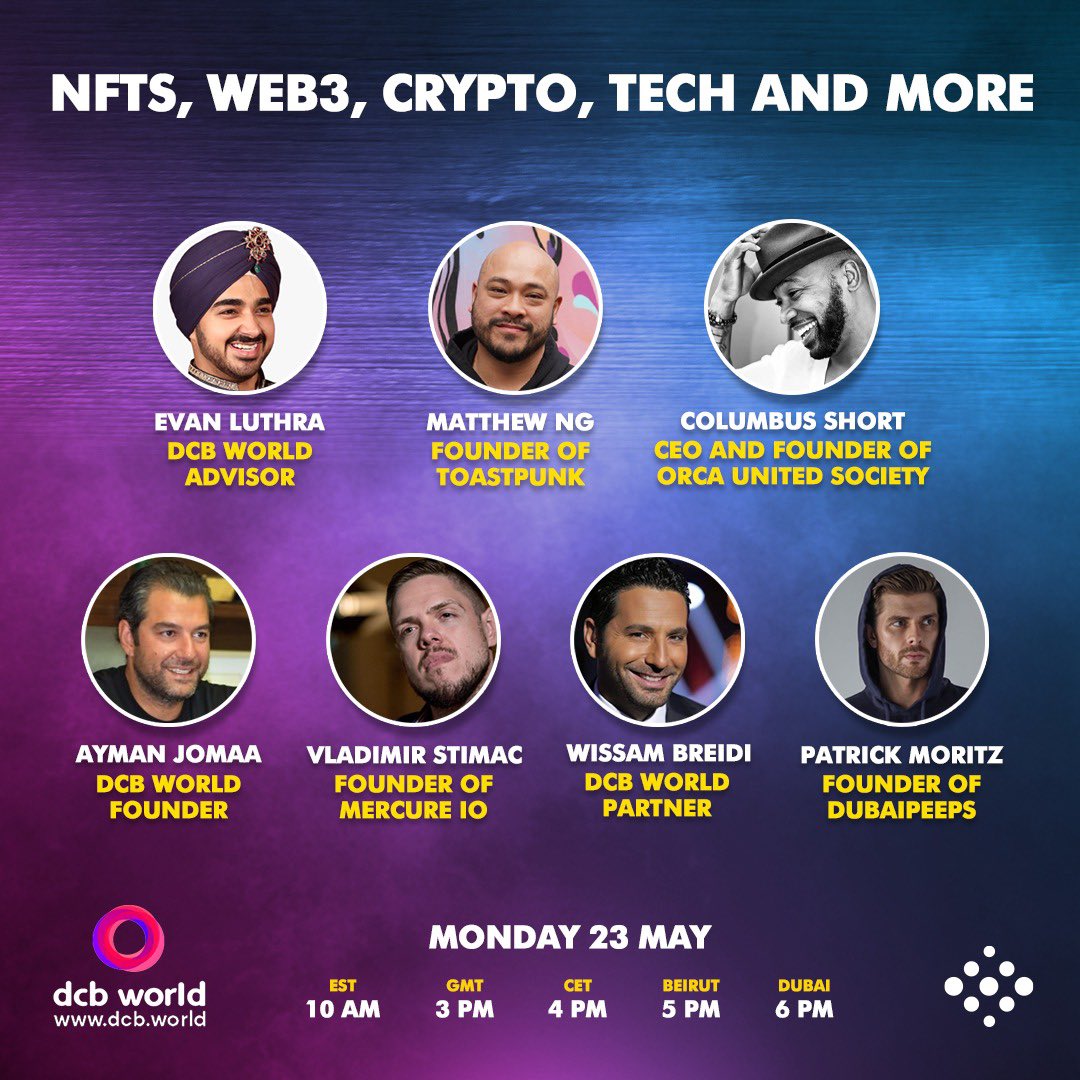 You do not want to miss this trust me!Set double alarm! <a href="/DCB_world/">DCB World</a> <a href="/toastpunk/">🍞ToastPunk.eth</a> <a href="/aymanjomaa/">Ayman Jomaa</a> <a href="/WissamBreidy/">Wissam Breidy 🇱🇧</a> <a href="/ColumbusShort1/">Columbus⭕️Short.eth</a> <a href="/EvanLuthra/">Evan Luthra</a> 🔥🚀

Make sure you click here⤵️ 
x.com/i/spaces/1yNGa…

#nft #nfts #web3 #crypto #tech #NFTCommunity #nftarti̇sts #metaverse #nftspace #Cryptos