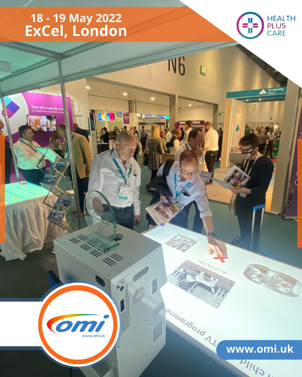 OMinteractive1's tweet photo. A MASSIVE thank you to the @Healthcare_Show for having us and everyone that popped by our stand this week!
We have already booked our stand for next year and have some special surprises planned that you will not want to miss!
#HealthCareShow #healthpluscare #ominteractive https://t.co/jBcjM5bgPB
