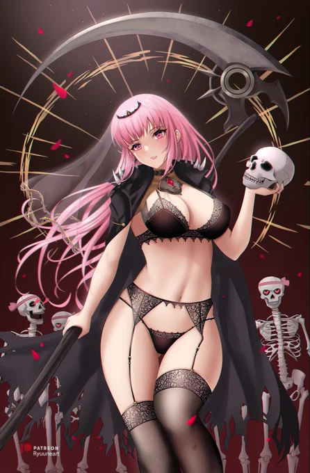 Eternal Path💗💀  2 Version ✨
#callillust #HololiveEN 