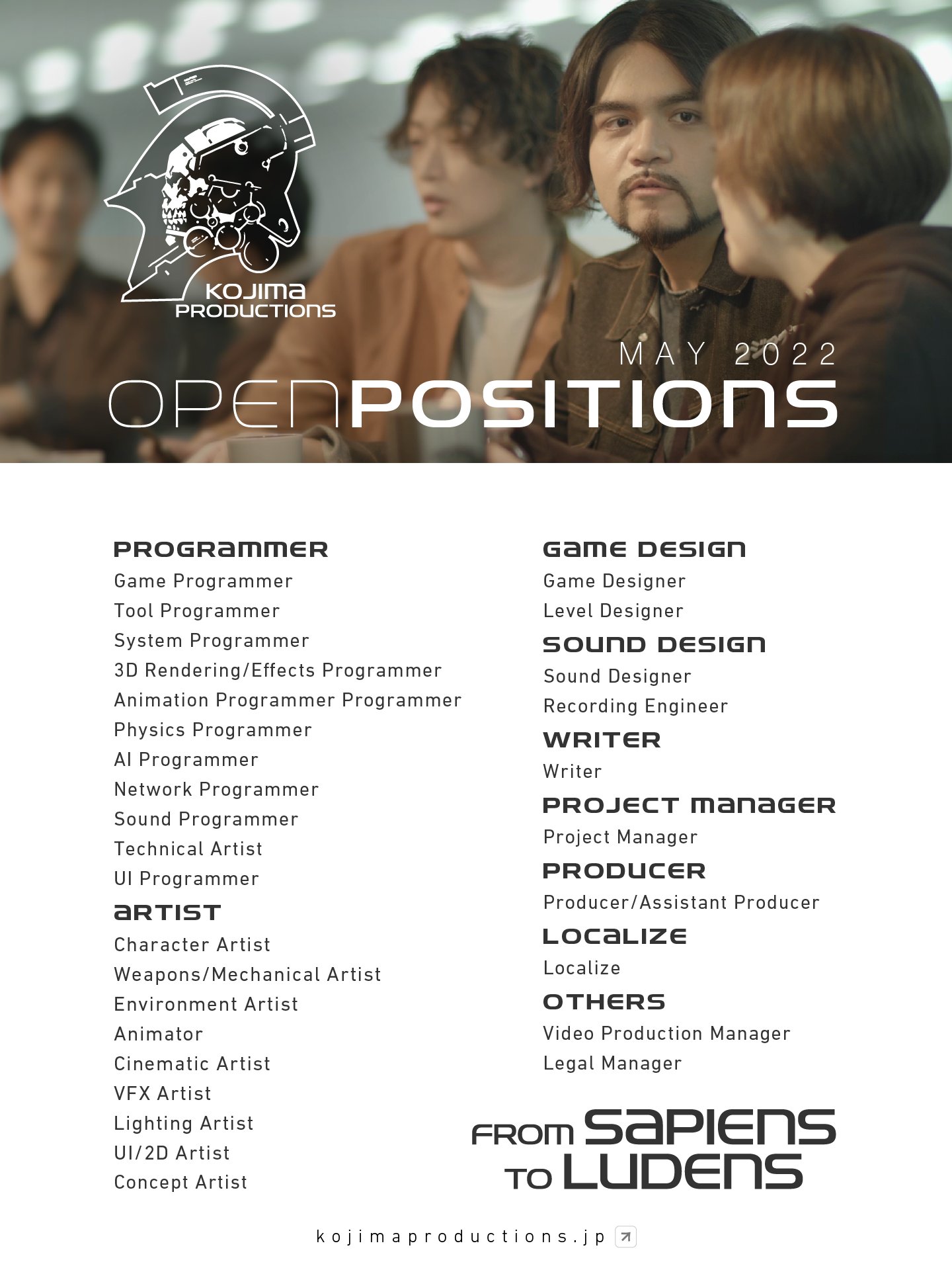 KOJIMA PRODUCTIONS (Eng) on Twitter: