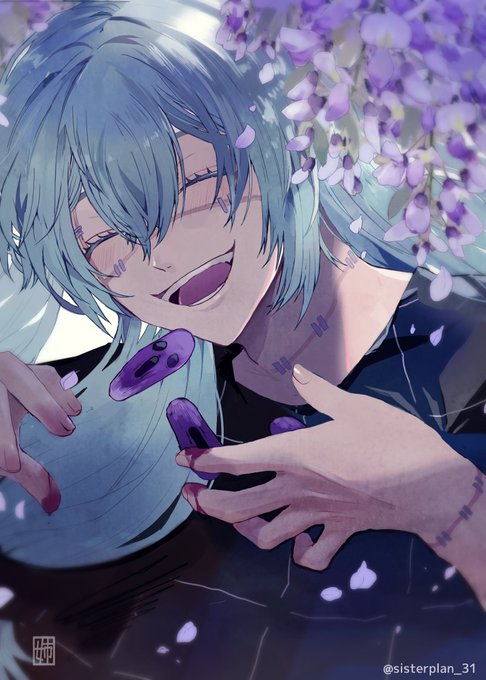 「open mouth wisteria」 illustration images(Latest)
