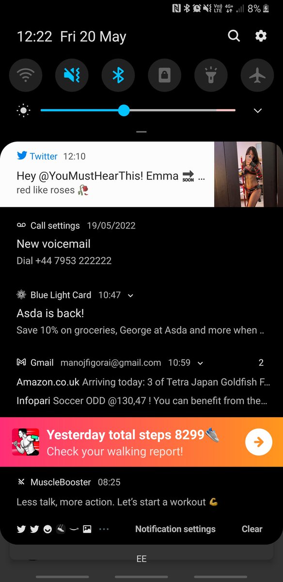 YouMustHearThis's tweet photo. @EmmaMeiLi Why your notification coming in like you @ tagged me in your post 😥 https://t.co/NjkbmhP35x