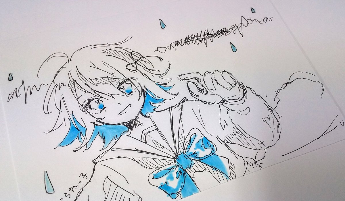 ツユ／くらべられっ子と泥の分際で私だけの大切を奪おうだなんて #イラスト