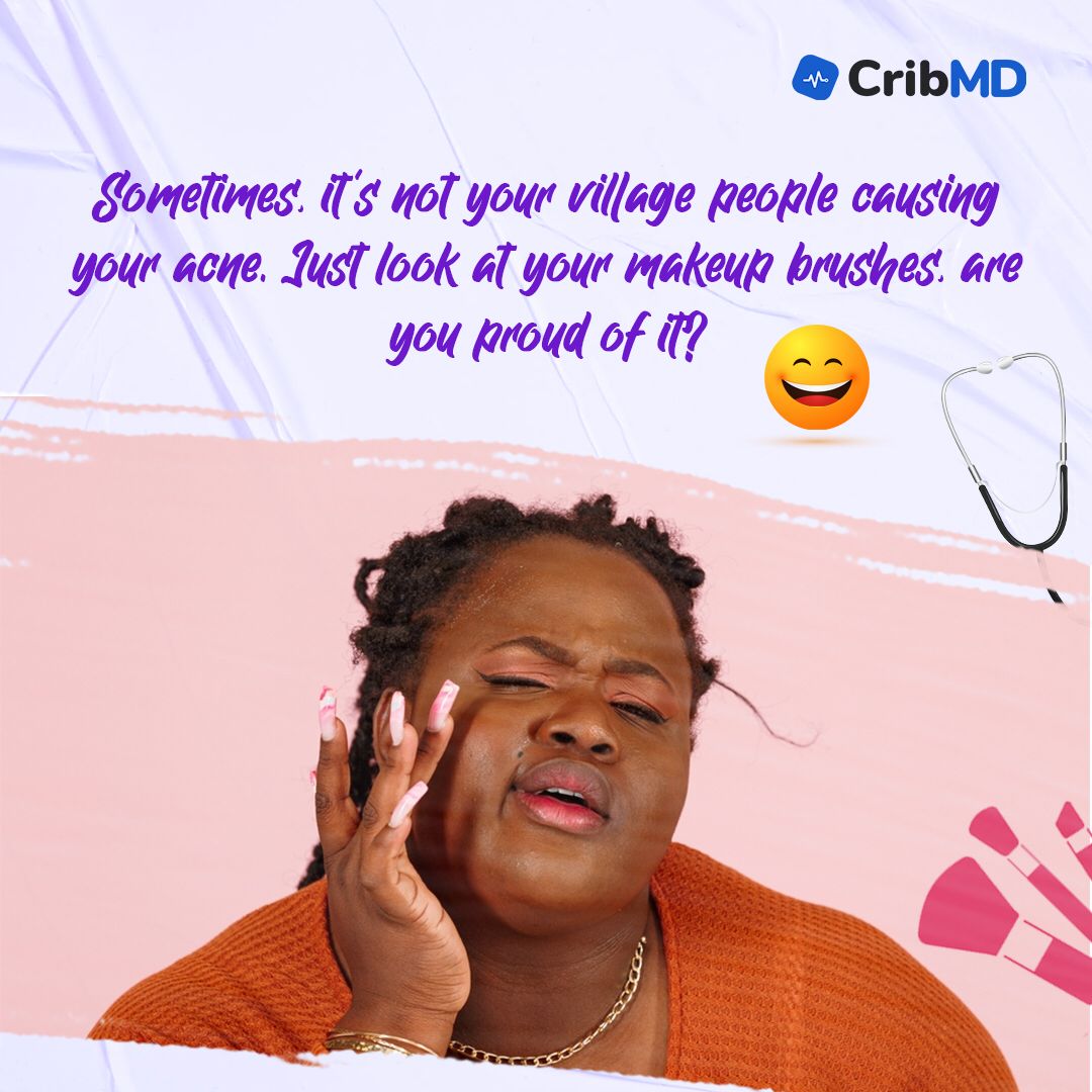 crib_md's tweet photo. A lot of factors contribute to acne outbreak. One of them can be using dirty make-up brushes. 

So, always keep your makeup brushes clean, not just to prevent acne but because it's the hygienic thing to do. https://t.co/wB766EGvhv