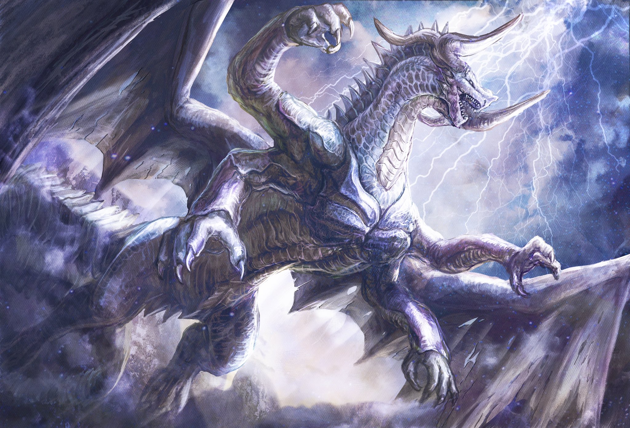 ロブジャ 黒龍降臨 イラスト 創作 T Co I4mju2rs1c Twitter