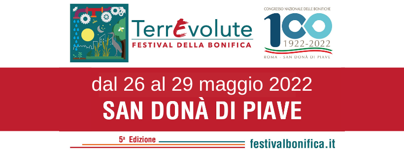 radarmeteosrl's tweet photo. 📣 @radarmeteosrl al @terrevolute Festival della Bonifica |📍San Donà di Piave | 🗓 26-29 maggio 2022 
Evento che celebra il Centenario dal "Primo Congresso Regionale per le Bonifiche Venete".
+ info: https://t.co/6XKXUPRYFy
#bonifica #festivalbonifica #terrevolute #meteo https://t.co/8f6xG0hR59