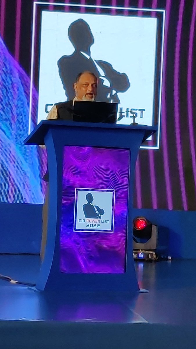 farhan0110's tweet photo. #cioppowerlist2022 session by Nitin https://t.co/TL6mBEJW8q