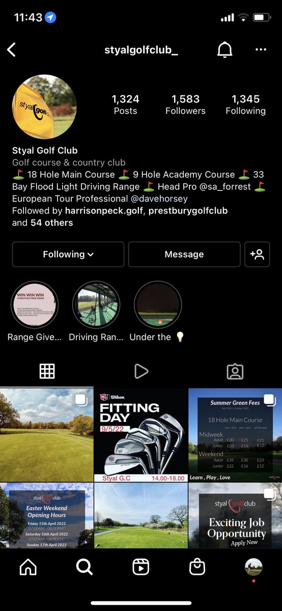 Styal Golf Club tweet media