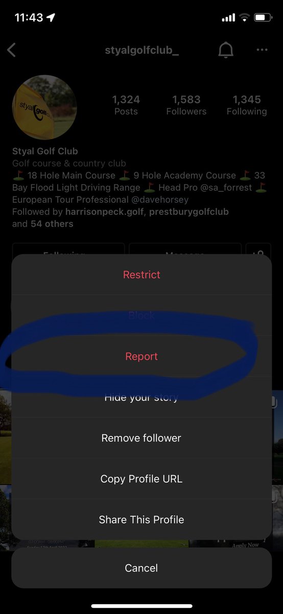 Styal Golf Club tweet media