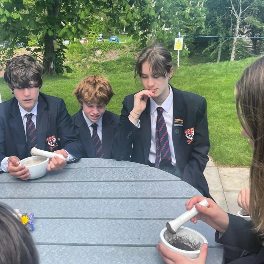 A few photos from Outdoor Classroom Day! S3 Biology helped Miss Jordan sow wildflower seeds, while S2 Chemistry took a trip to the beach to extract iodine from seaweed!