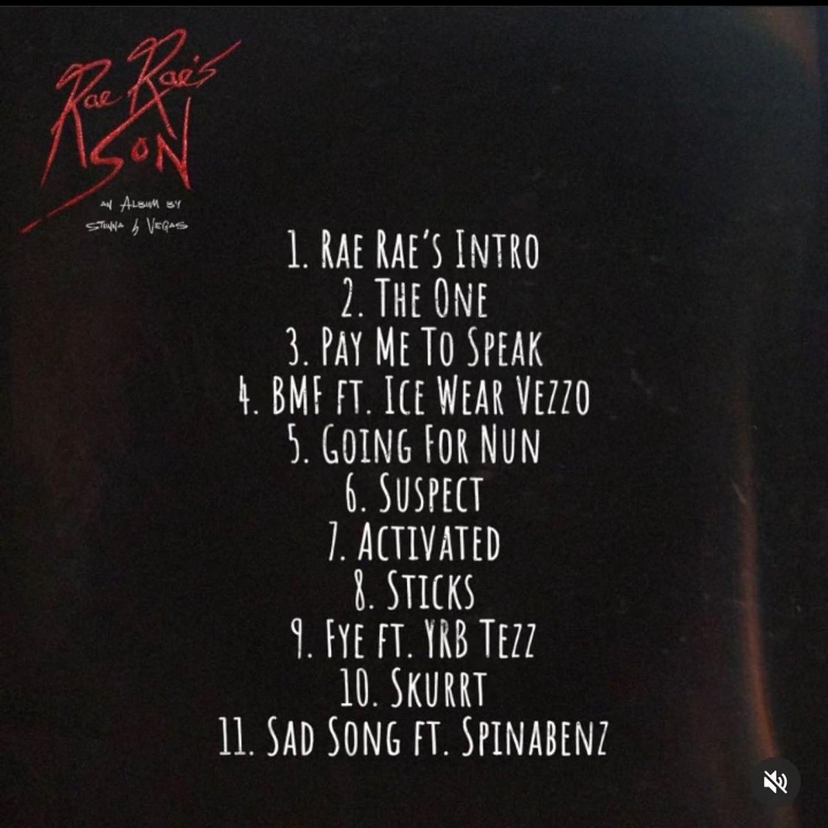 neevonnw's tweet photo. 1st of many. @Stunna4Vegas_ Rae Rae Son , Track 10 “Skurrt” https://t.co/1uzLVh4YaV