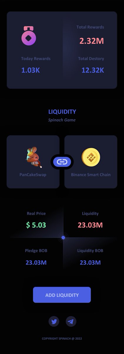 SpinachGameFi's tweet photo. On May 20, 2022, the first game "snowslide" launched by the Spinach blockchain game aggregation platform officially participated in the internal test. https://t.co/arGU78J5PH