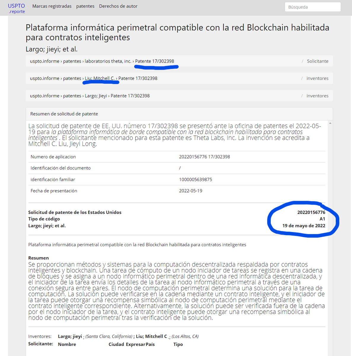 Uhmm interesante a pesar de la caída, el equipo de <a href="/Theta_Network/">Theta Network</a> no paran de trabajar entregando una nueva solicitud de patente. 
#NFTCommunity #Crypto