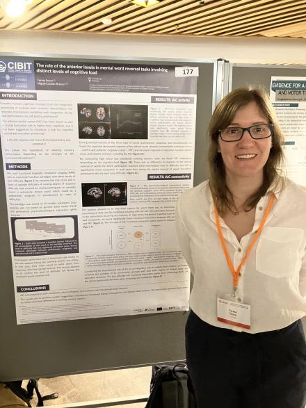 CIBIT_UC's tweet photo. Today @tmssousa is presenting her poster #177 highlighting the role of the anterior insula in mental word reversal tasks involving distinct levels of #cognitive load.
➡️If you are attending #ICON2022 #ICON2020, check out her work!
@ICON2020FIN #neuroscience #conference https://t.co/rzYFxhilHf