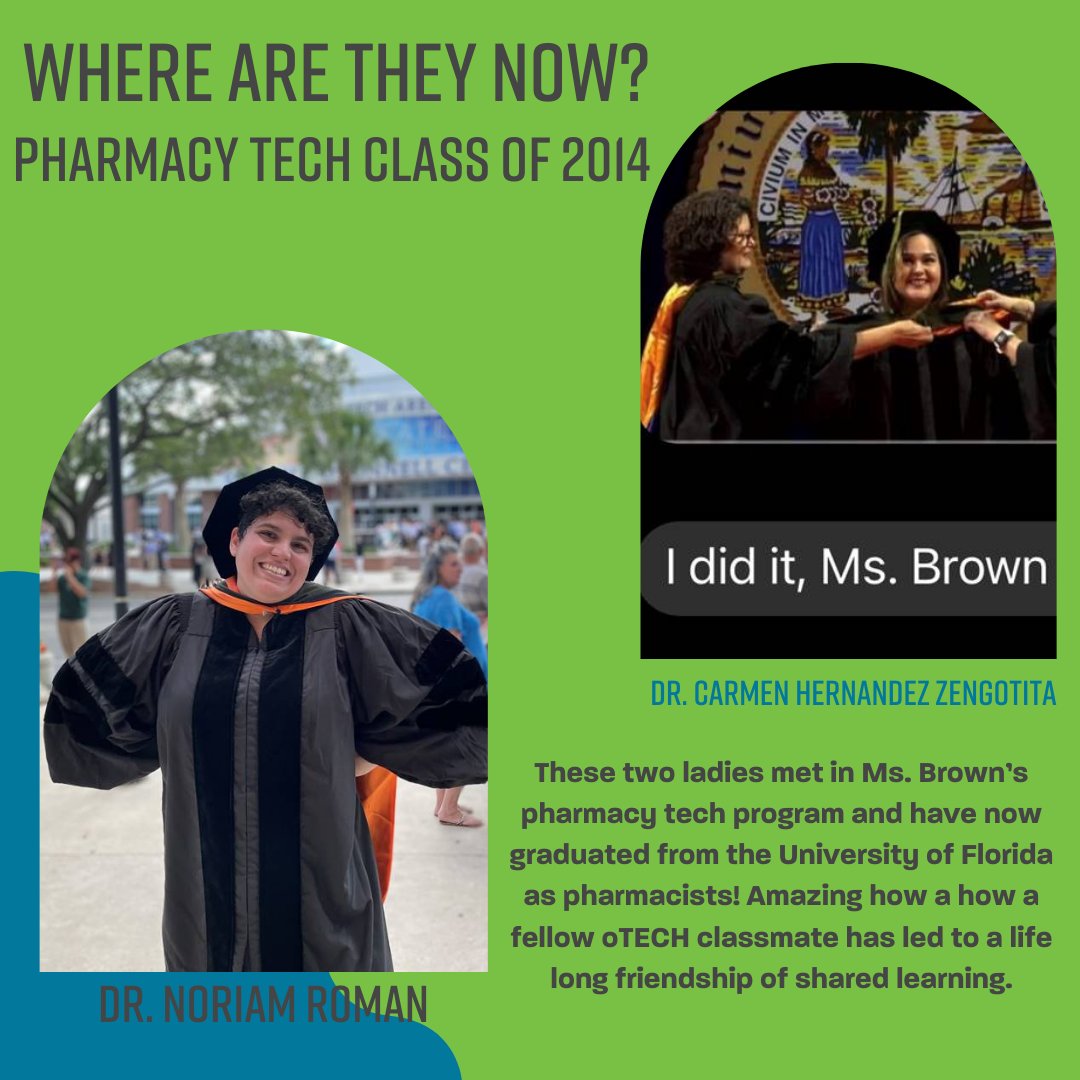 weareoTECH's tweet photo. What an inspiration these two
young ladies are! Thank you Ms. Brown for your hard
work and dedication to our students! These stories
would not be possible without our AMAZING teachers!
#weareoTECH #CTEOsceola #GetThereFL #cterriffic
#everystudentfutureready #SkillUpOsceola https://t.co/3377fg2ODK