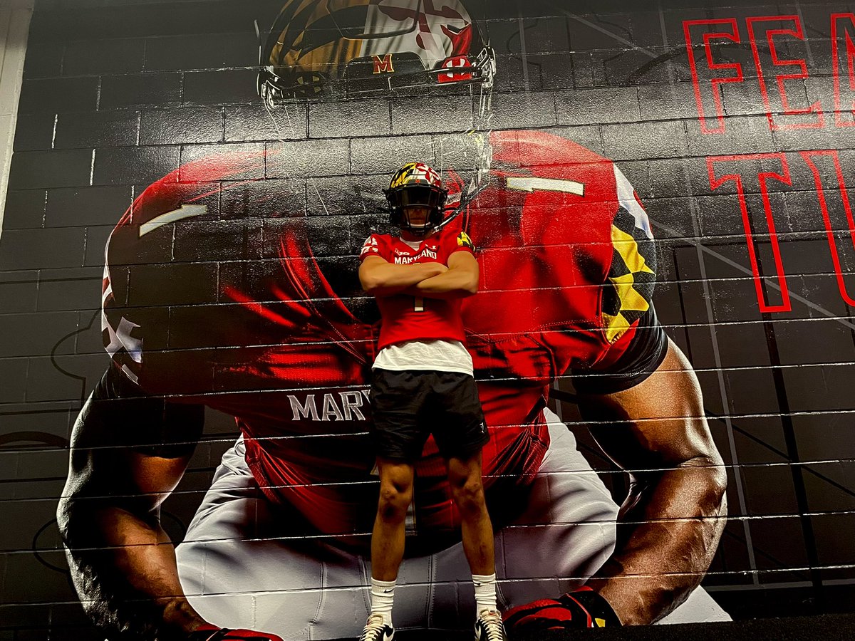 Had a great time visiting University of Maryland yesterday <a href="/TerpsFootball/">Maryland Football</a> <a href="/FootballNorthca/">Football North 🇨🇦</a> <a href="/TerpsFBRecruit/">Maryland Football Recruiting</a> #goterps