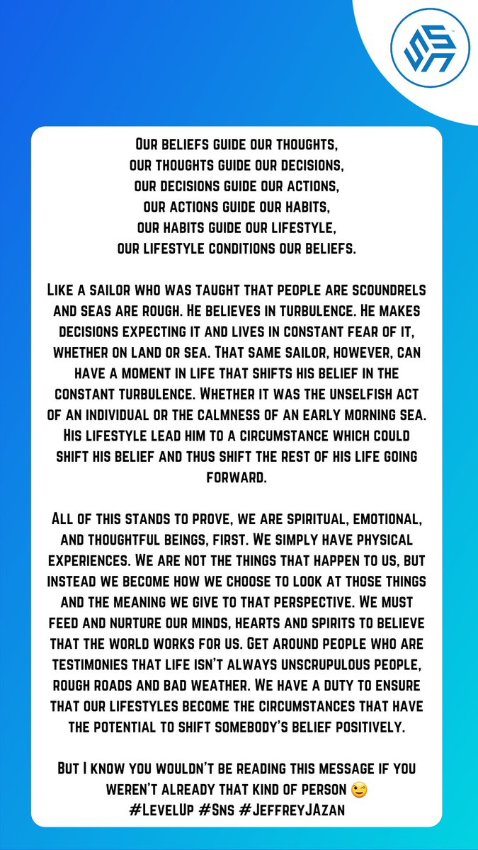 Friday Reflection #LevelUp #SnS