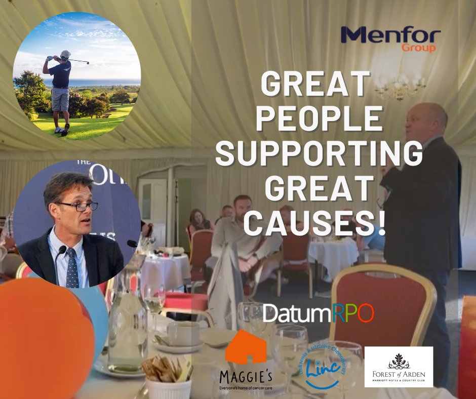 MenforGroup's tweet photo. A fantastic day with some great people supporting great causes!

We helped raise £1590 for various charities. @L_I_N_C 

Thanks to @JarrodMollison for organising!!

#golf #charity #DatumRPO #charity #menfor #cancer #leukemia #people #event https://t.co/9INnSzh4pI