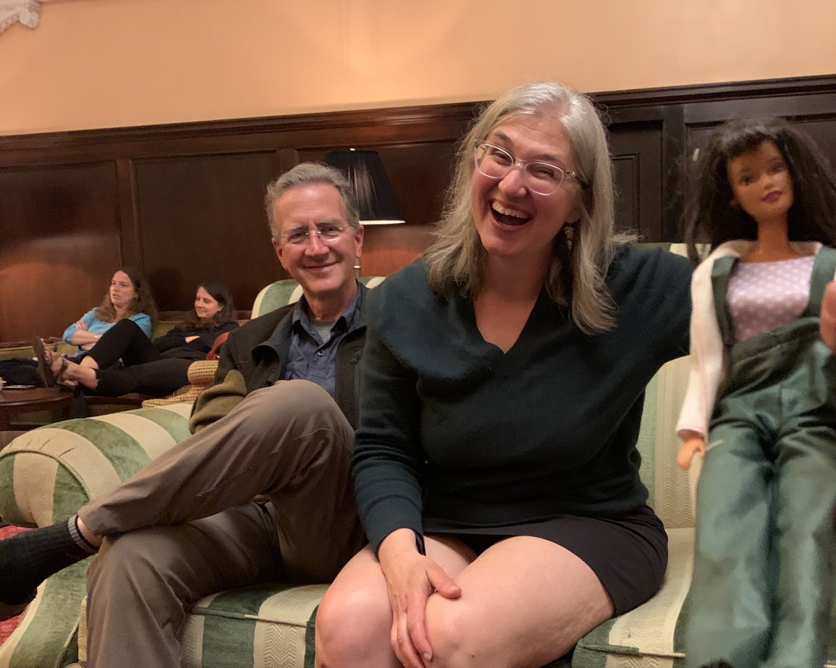 benthicbarbie's tweet photo. So great to catch up with this freshwater power couple here at #jasm22 - congrats to @DrRiverSci1 and #SteveHamilton for getting hitched! https://t.co/bQ5As5Tjao