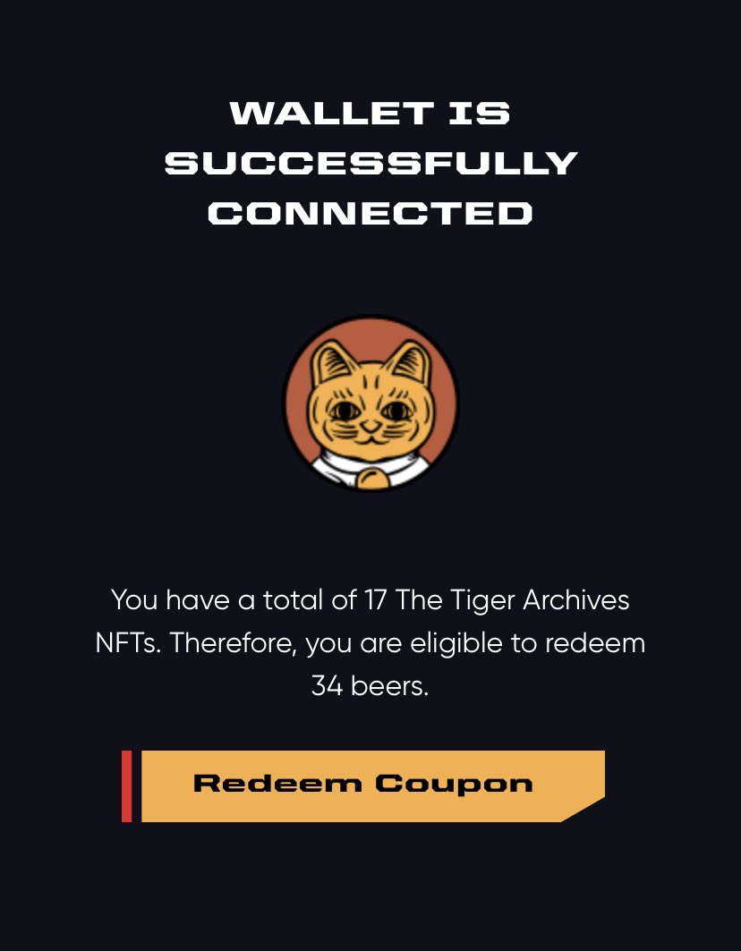 HughKoh's tweet photo. We ain’t playing. Tiger Cheers primary redemption is going live real soon. 

34 beers a month 😂 LFG 🔥

RT and comment. I’ll pick a random winner in 24hrs and send 1 lucky tiger from my personal collection.

#PestleMortarClothing 
#TheTigerArchives https://t.co/1MNzuZnF0Q