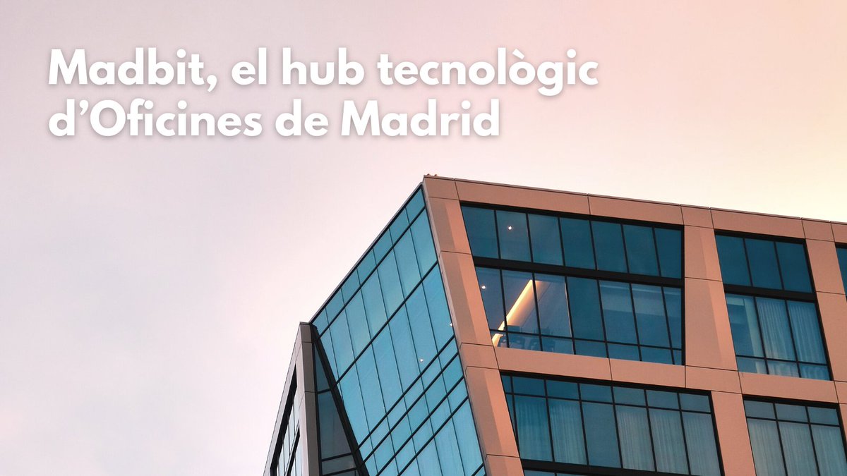 Forcadell1958's tweet photo. Madrid és una ciutat europea de referència al mercat d’#Oficines. 🏢

J.L. Laserna, director de l’Oficina de FORCADELL a #Madrid, asegura que “el repte és incrementar la demanda i potenciar el ritme de creixement”.

👉Tot sobre el #Madbit: https://t.co/CTnxN9co7H

#Forcadell1958 https://t.co/7x3dRl0ZS2