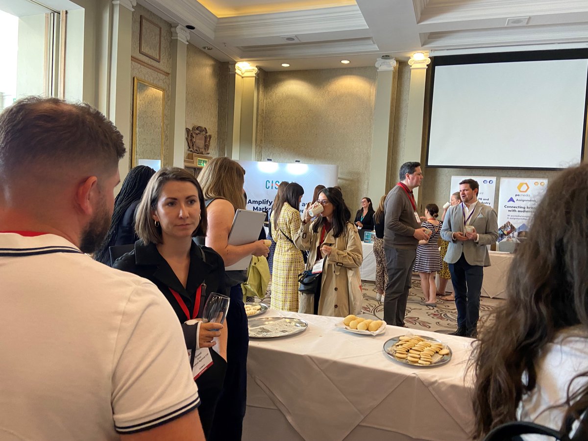 PA_Mediapoint's tweet photo. Day 2 at @prweekuknews's PR360- the team have been in full swing engaging and networking with the delegates.
#pamediapoint #pamediaasssignments #PR360 #prandcomm
#networkingevents #media #communication #pr #event #creativity https://t.co/V0xXxBQniZ