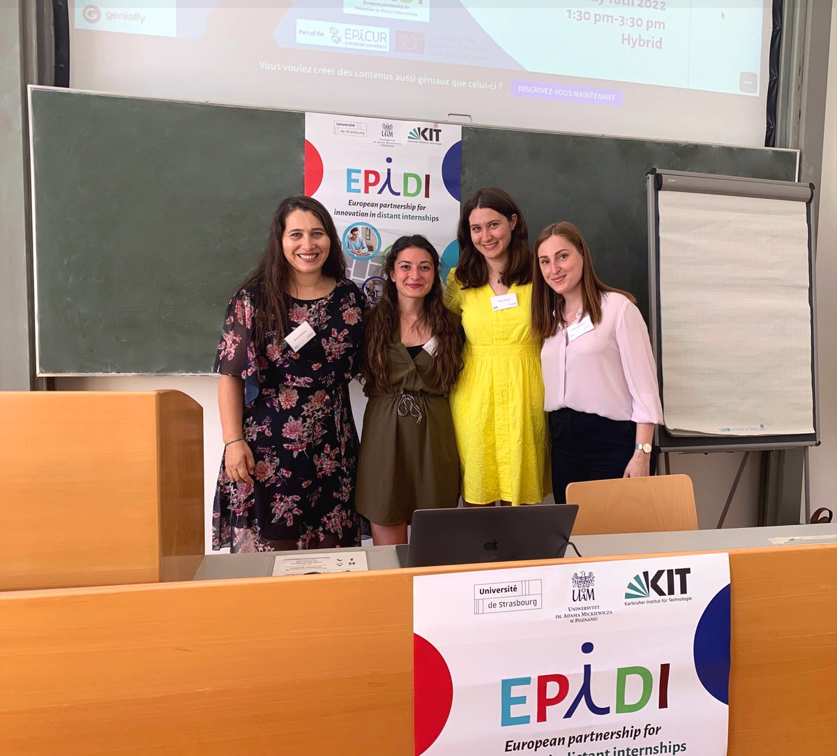 EPIDI_eu's tweet photo. Thank you to all who participated in our EPIDI #Workshop on Wednesday, May 18th to talk about remote internships! 🤩​
It was our last step before officially presenting you with our first deliverable! Stay tuned… 👀 https://t.co/x4nwpKb0LZ