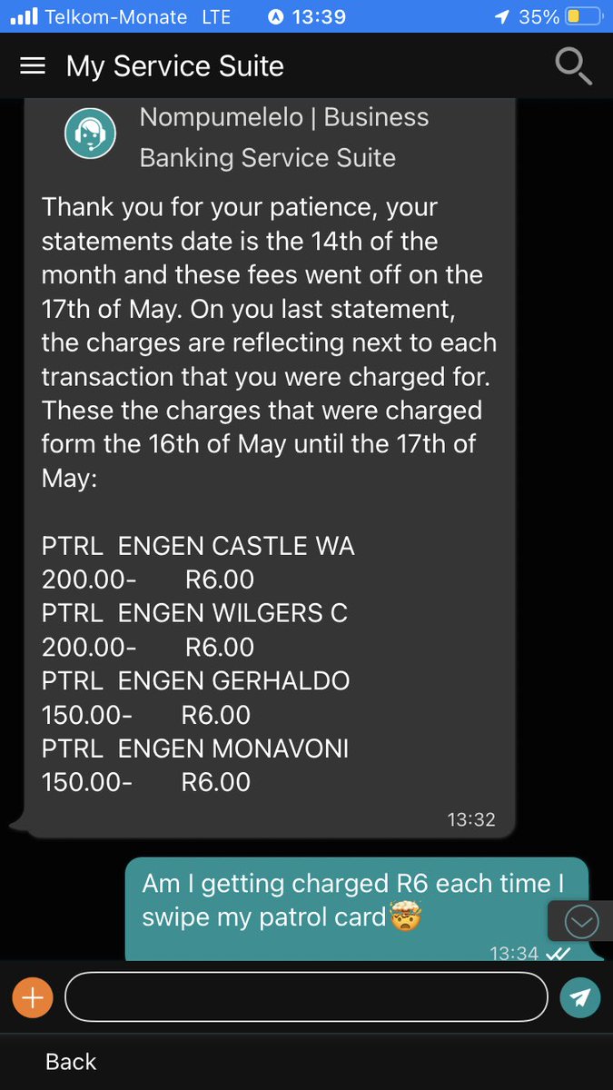 SkivvyG's tweet photo. I am so disappointed. I don’t think I’ll be with #FNB much longer #Unethical #banking https://t.co/PuArtpicNA