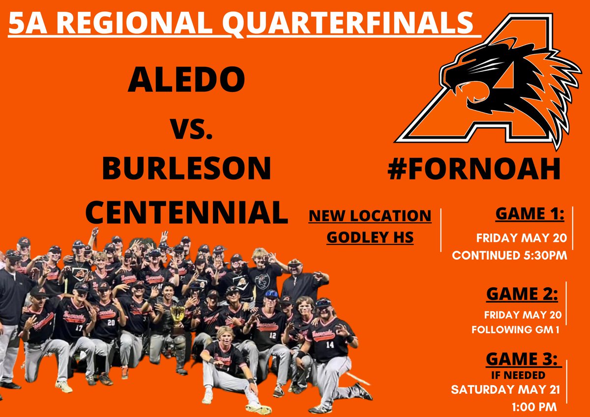 Aledo Bearcat Baseball tweet media