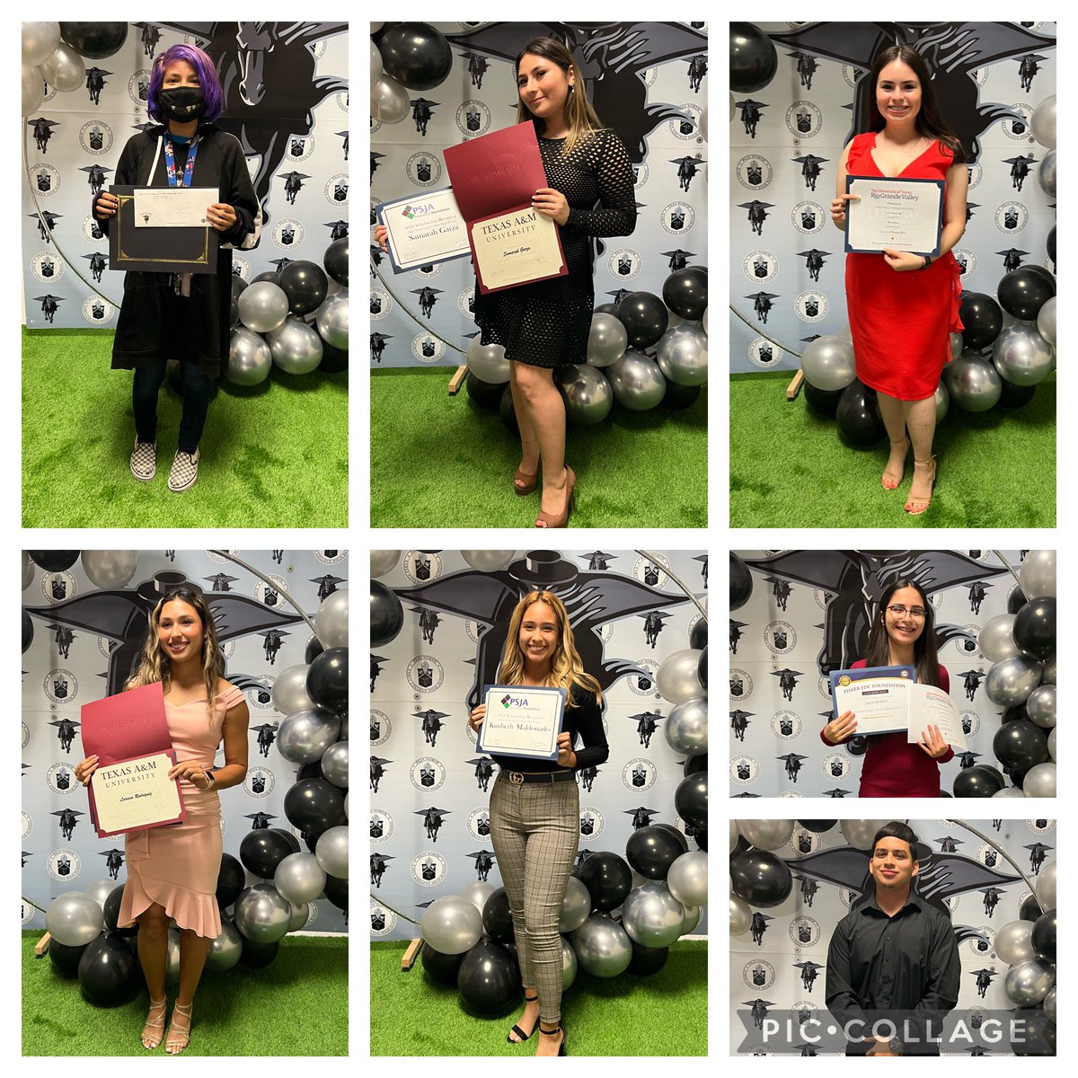 RaidersGoCenter's tweet photo. Congratulations 🎊 to all the scholarship recipients recognized during PSJA North’s Scholarship Award Ceremony. @PSJAISD @PSJANORTHECHS @advisorcgarcia https://t.co/PW5Z47KymP