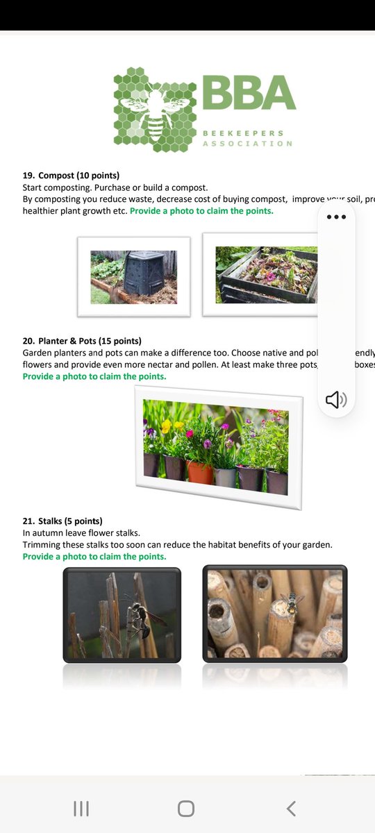 BeaufortBee's tweet photo. Beaufort Beekeepers making the Green Pledge. We have developed a 30 points Green programme for mor sustainability and biodiversity.
A sample of points below. https://t.co/zxsIXywXHr