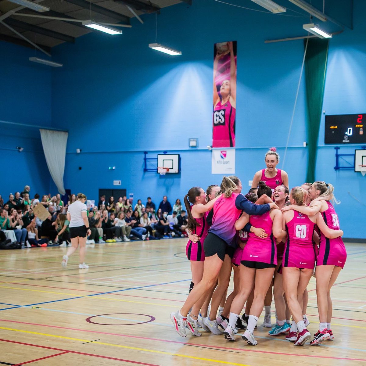 ntunetball's tweet photo. Did we mention we won varsity??😝😝

#PinkArmy #ProudToBeNTU #ProudToBePink #NTUNetball #NTU #TrentArmy #UniversityNetball #NettyLove #Netball #NetballFamily https://t.co/2Z9aTsrDW4