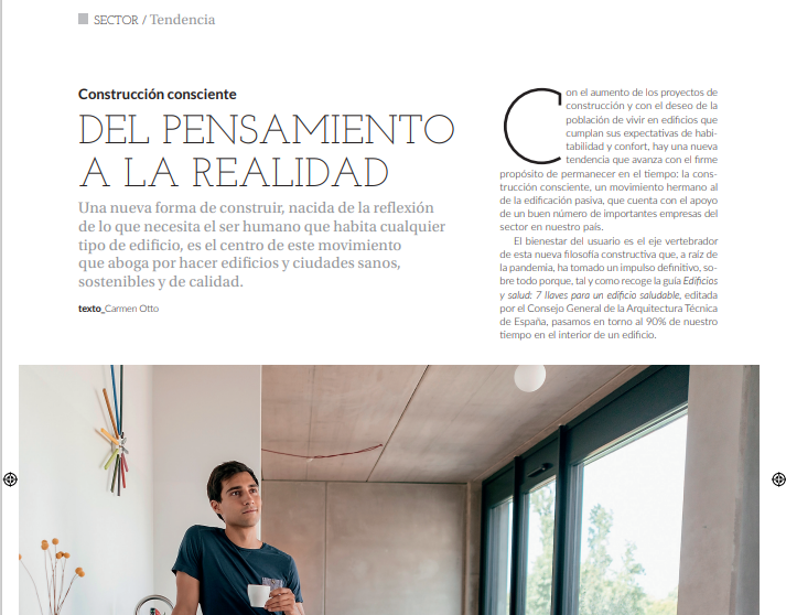 ConPassivHaus's tweet photo. ➡️El término de #construcciónconsciente fue acuñado por el #ConsorcioPassivhaus durante la celebración del congreso #Edifica21, que tuvo lugar en Pamplona.

🔎Artículo sobre #ConstrucciónConsciente en la revista #Cercha del @CGATEsp: https://t.co/eROovyGEtr

#ECCN #nZEB https://t.co/RC8o2GXGXd