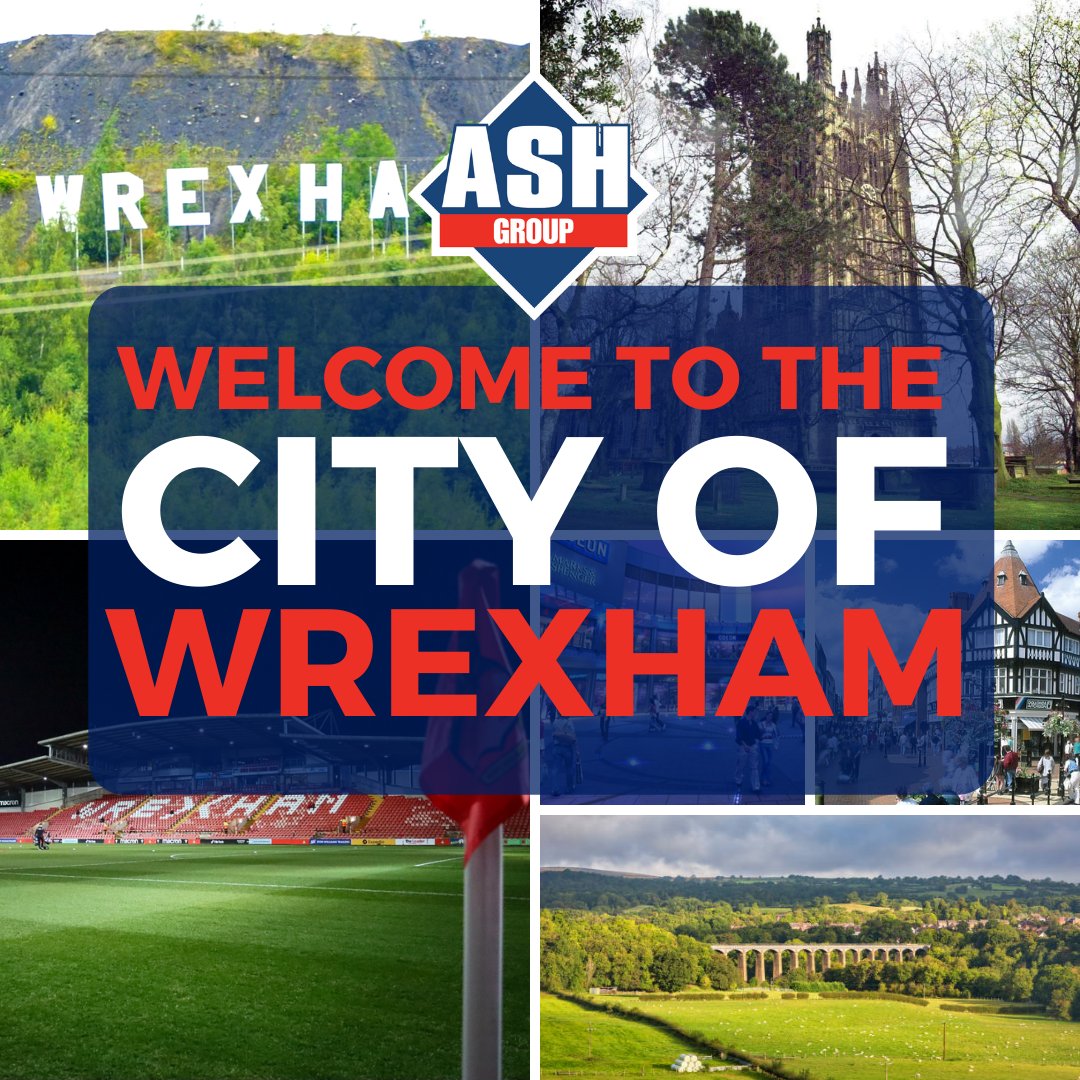 ASHWaste's tweet image. It's official! Wrexham now has City status as part of the Queen's Jubilee Celebrations 👑- Now for #Wrecsam2025