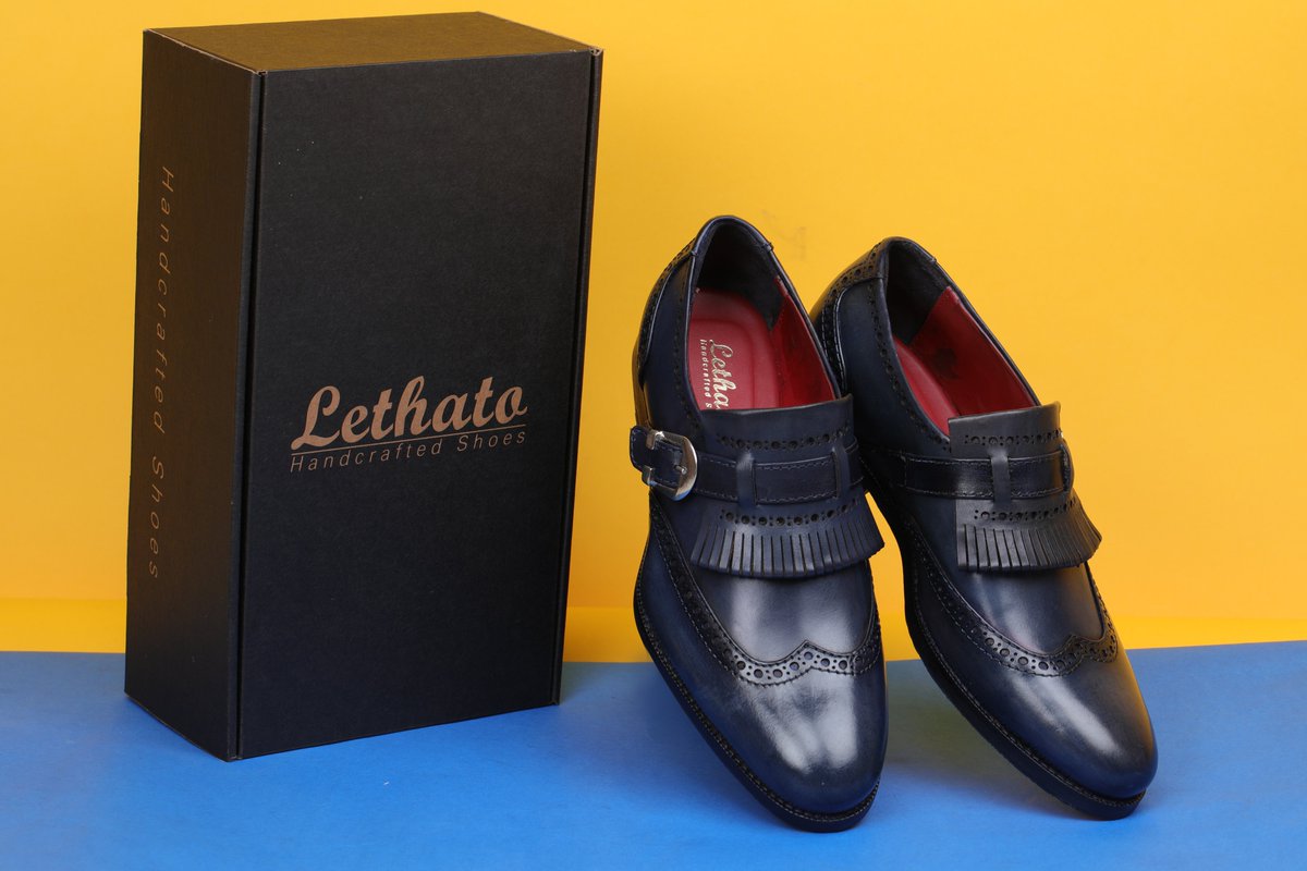 Excellent design & equally awesome quality. The Navy Wingtip Monk Strap by Lethato Shoes. Available in the summer 2022 collection! Check it out now.
.
.
#monkstrap #lethatoshoes #wingtipbrogues #menshoes #bespokemakers #classicshoes #bespokeshoes #madetobeworn  #handwelted