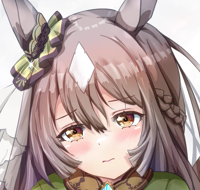 #顔だけで50リツイート来たら強者 
#ウマ娘 
ダイヤちゃんs 