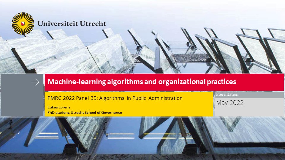 Just making final preparations for @pmrcaz next week. Interested in empirical research on AI &amp; algorithms in public organizations? Don't miss out on our panel with contributions from <a href="/RikPeeters2/">Rik Peeters</a> and <a href="/saarbarkat/">Saar Alon-Barkat</a> 
#PMRC2022