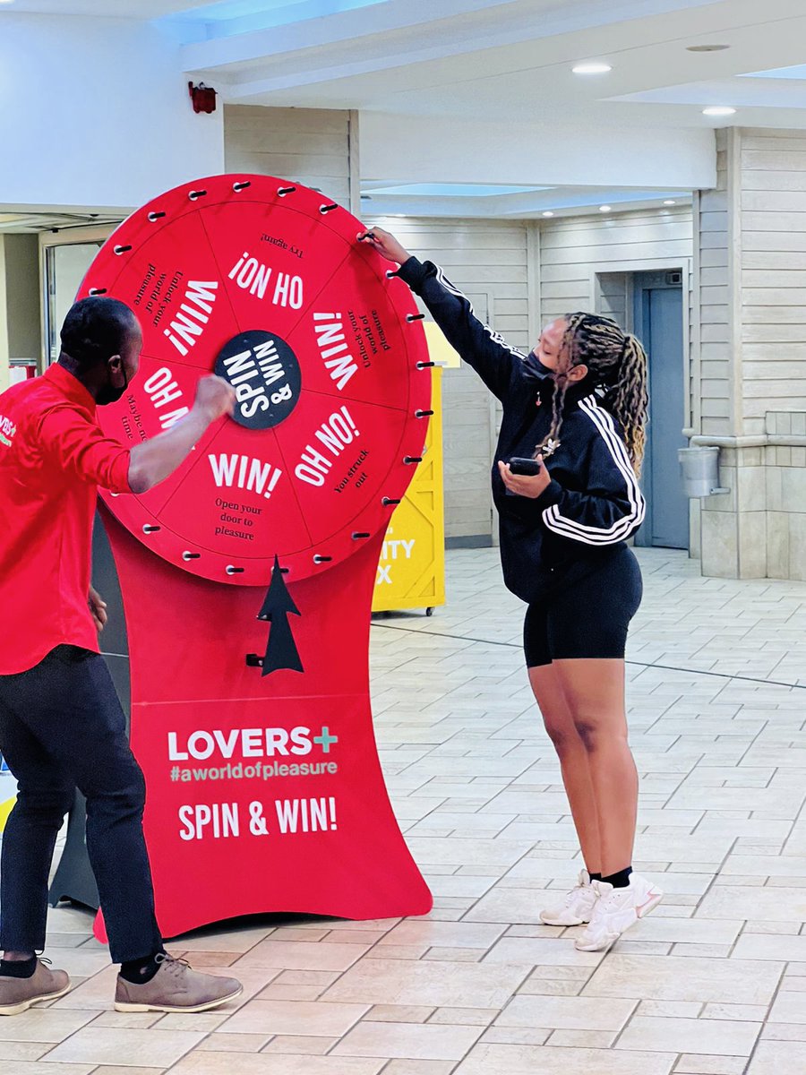 loversplus_sa's tweet photo. Lovers+ put a SPIN on pleasure last Saturday at Hatfield Plaza! Follow Lovers+ to continue to unlock YOUR world of pleasure! 

#hatfield #pretoria #aworldofpleasure #Lovers+ https://t.co/FmbfBwUkBZ