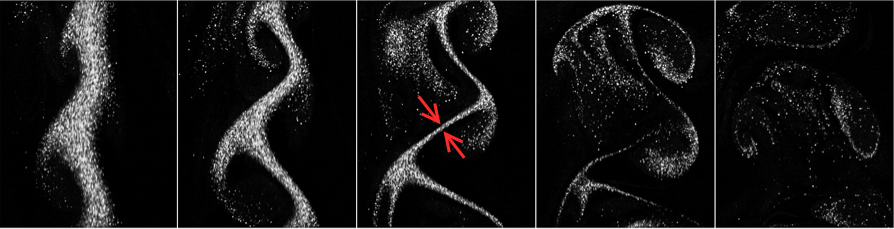 PhysRevFluids's tweet photo. Celebrating the start of the 7th year in which #PhysRevFluids has been publishing, we #FBF to this image from the paper by de Rivas and Villermaux, published in the first issue: v1, 014201 (2022): https://t.co/XyFzCA1JB8. #FluidDynamics #PRfluids https://t.co/pw79RkgR3D