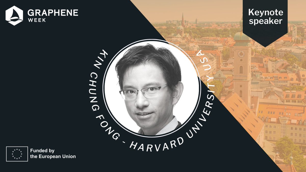 Introducing Kin Chung Fong, Keynote Speaker at Graphene Week 2022! We cannot wait to hear about the latest graphene research from experts in the field. Register now at https://t.co/dBKb2fhUIk  to join Europe’s leading graphene conference #GW2022 ⚛️ https://t.co/Id2eMdkIh6