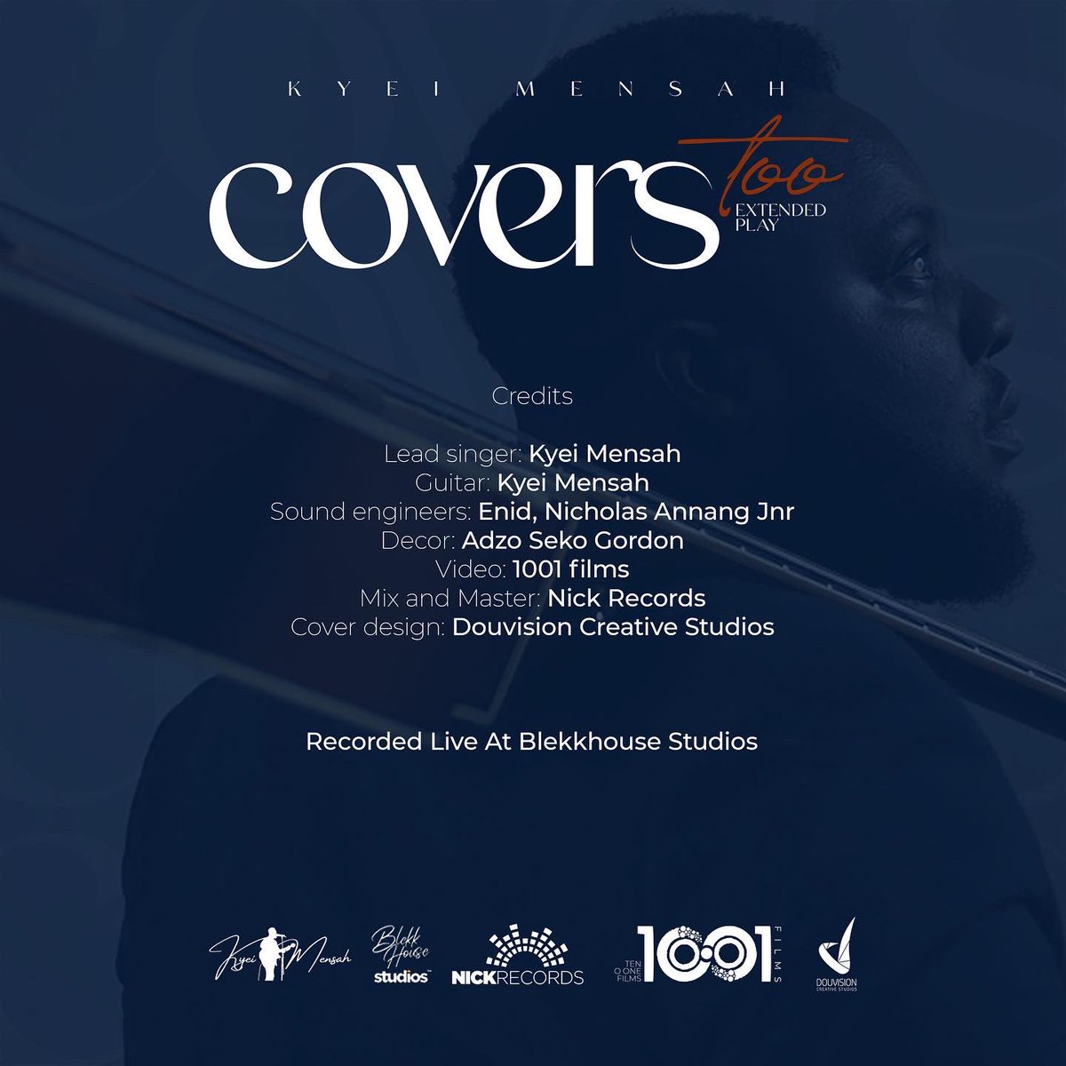 5 Covers,1 guitar.
“Covers Too” comes out on the 1st of June🙏🏾
Click the link to pre-save💯
app.apprisemusic.com/smartlink_pre_…

Kindly Retweet🙏🏾