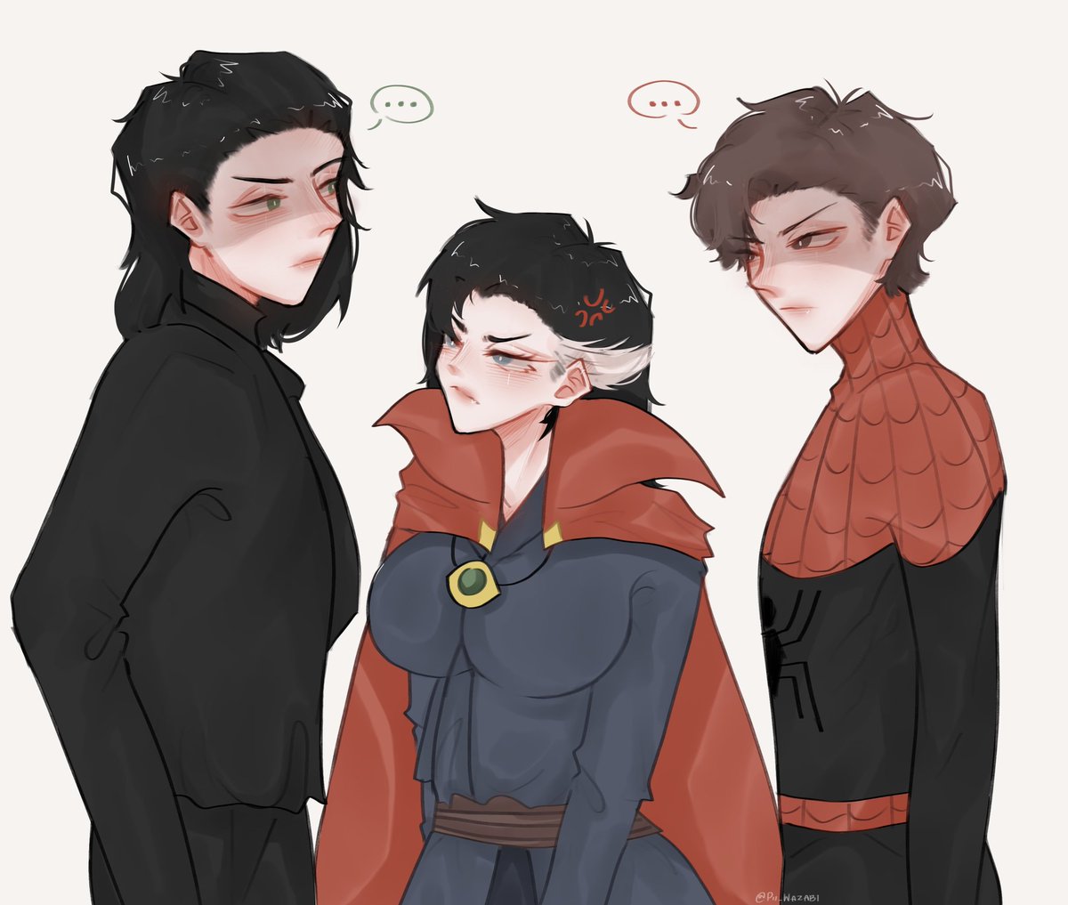 PiiWazabi_505am's tweet photo. " สเตรนจ์เป็นของใครกันแน่...? "
#lokistrange #spideystrange #peterstrange #allstrange https://t.co/pK08gP75JE