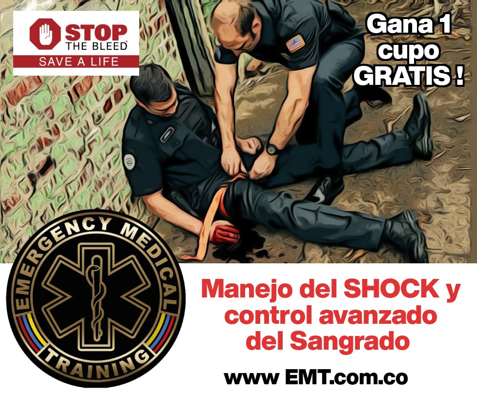 EMTCenterCol's tweet image. #Giveaway #Concurso Participa y Gana 1 cupo para nuestro curso sobre Manejo del Shock y Control Avanzado del Sangrado #EMTCenterCol

#Medellín #Colombia 🇨🇴