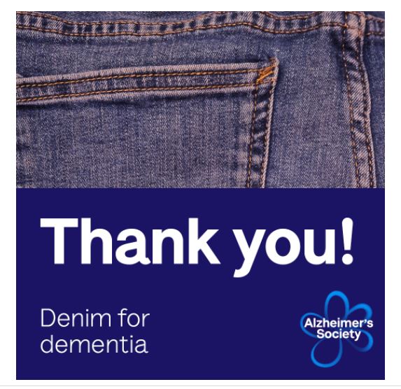 idealcarehomes's tweet photo. A great effort made today for 💙#denimfordementia 💙 This is such a great cause we're so proud to support 🥰🥰 #charitysupport #dementiaawareness #alzheimerssociety #idealcarehomes #idealfamily https://t.co/4PjVOMaRsV
